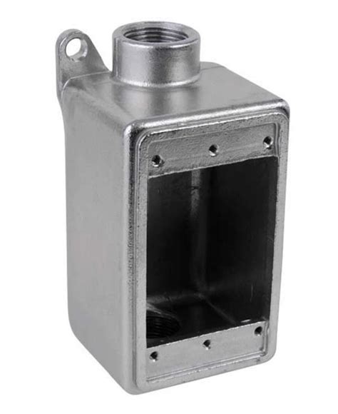 stainless steel single gang box